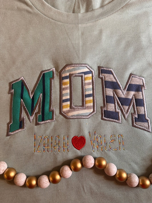 Custom Keepsake Applique tshirt