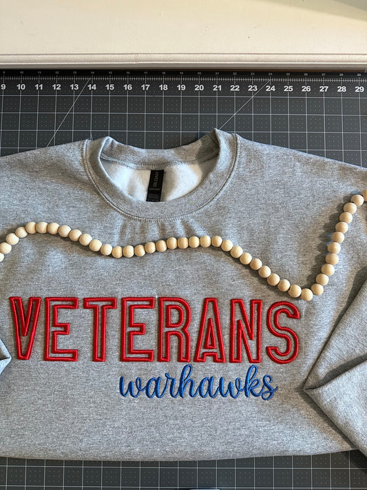 School Spirit 3D Puff Sweatshirt