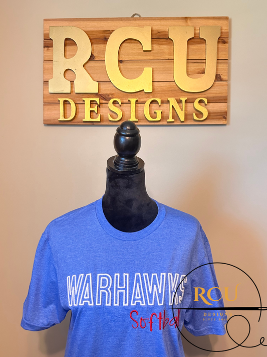 3D Puff Warhawks Spirit Wear